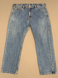 LEVI'S 505 JEANS - Blue Denim - Size Waist 42" Leg 30" LEVIS LEVI STRAUSS &Co