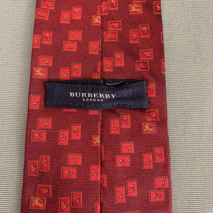 BURBERRY LONDON TIE - 100% Silk - Made in Italy - FR20604