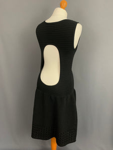 MAJE AMELIA BLACK DRESS - MAJE Women's Size 3