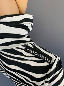 ROBERTO CAVALLI DRESS - ZEBRA PRINT - Size IT 38 - UK 6 - Made in Italy