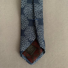 Load image into Gallery viewer, MULBERRY Blue TIE - 100% SILK - Made in Italy
