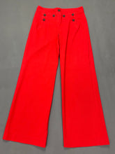 Load image into Gallery viewer, VIVIENNE WESTWOOD ANGLOMANIA Ladies Red TROUSERS - Size IT 38 - UK 6
