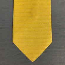 Load image into Gallery viewer, VERSACE VERSUS TIE - Yellow 100% Silk - Made in Italy
