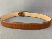 Load image into Gallery viewer, LONGCHAMP Paris Brown Cow &amp; Calf Leather BELT - Made in France

