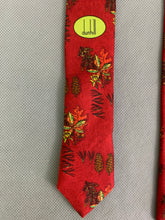Load image into Gallery viewer, DUNHILL Mens 100% SILK Forest Themed TIE - Made in Italy
