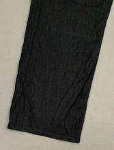Load image into Gallery viewer, ARMANI Black Linen Blend JEANS - Comfort Fit - Mens Size Waist 38&quot; - Leg 30&quot;
