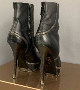 GUCCI High Heel BOOTS - NAPPA MOOREA - Size EU 39 / UK 6