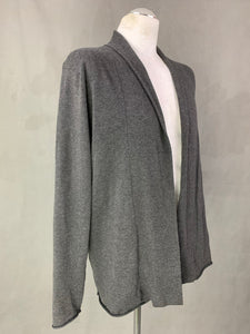 HOLLAND ESQUIRE Mens Grey Cardigan - Size Small S
