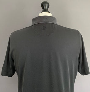 PORSCHE DESIGN POLO SHIRT - Silver Grey - Mens Size Large L