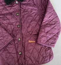 Load image into Gallery viewer, BARBOUR SHAPED LIDDESDALE QUILTED JACKET / COAT - Children&#39;s Size XXS Age 2 / 3 Years
