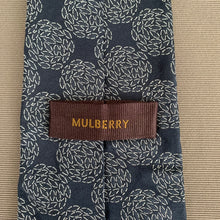 Load image into Gallery viewer, MULBERRY Blue TIE - 100% SILK - Made in Italy
