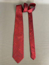 Load image into Gallery viewer, MOSCHINO HANDWRITING TIE - 100% SILK - Made in Italy
