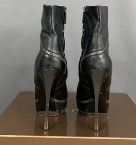 GUCCI High Heel BOOTS - NAPPA MOOREA - Size EU 39 / UK 6