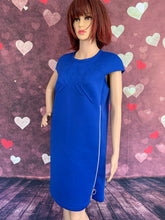 Load image into Gallery viewer, VERSACE Blue Neoprene DRESS - Size IT 44 - UK 12

