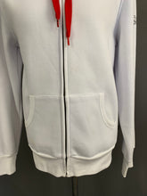 Load image into Gallery viewer, VALENTINO ROSSI VR46 HOODED JACKET - Mens Size Large L - White Hoodie
