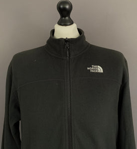 THE NORTH FACE FLEECE JACKET - Black - Mens Size M Medium