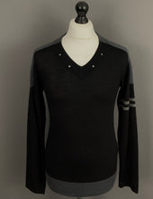 Load image into Gallery viewer, ARMANI Wool Blend JUMPER - Mens Size Small S - V-Neck
