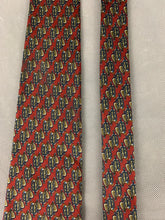 Load image into Gallery viewer, YVES SAINT LAURENT CRAVATES Mens 100% SILK TIE - Made in England
