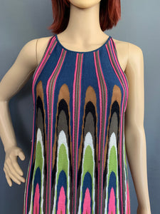MISSONI COLOURFUL DRESS - Size IT 40 - UK 8 - Made in Italy