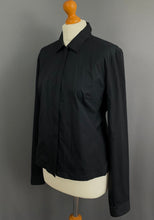 Load image into Gallery viewer, PRADA Black Shirt / Lightweight Jacket - Women&#39;s Size M Medium - UK 12 - IT 44
