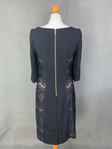 ALICE by TEMPERLEY Black DRESS Size UK 12 - US 8