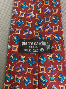 PIERRE CARDIN PARIS Mens 100% SILK TIE - Made in Italy
