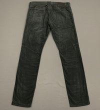 Load image into Gallery viewer, HUGO BOSS MAINE JEANS - Grey Corduroy - Mens Size Waist 33&quot; - Leg 32&quot;
