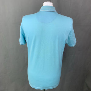 DUNHILL London Mens Blue POLO SHIRT - Size S - Small