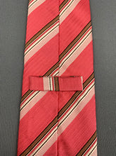 Load image into Gallery viewer, PAL ZILERI Mens Striped 100% Silk TIE - Made in Italy
