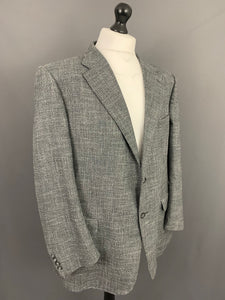 CORNELIANI Grey Checked BLAZER / JACKET Size IT 60 - 50" Chest