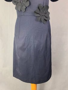 SONIA RYKIEL Navy Blue DRESS - Size FR 38 - UK 10 - S Small