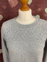 Load image into Gallery viewer, JUICY COUTURE Women&#39;s Embellished Grey Sweater / Jumper - Size M Medium
