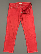 Load image into Gallery viewer, ISABEL MARANT ÉTOILE CAPRI JEANS - Red Denim - Women&#39;s Size FR 38 - UK 10 ETOILE
