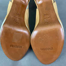 Load image into Gallery viewer, MOSCHINO CHEAPandCHIC Brown Leather Slingback High Heel Shoes Size 37.5 - UK 4.5
