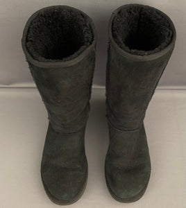 UGG AUSTRALIA CLASSIC TALL BOOTS - Black UGGS - Women's Size UK 5.5 - EU 38 - US 7