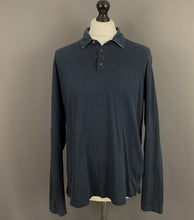 Load image into Gallery viewer, HUGO BOSS T-POINTER POLO SHIRT - Silk &amp; Cotton Blend - Long Sleeved - Mens Size XL Extra Large
