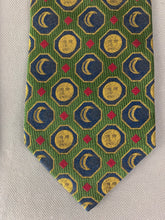 Load image into Gallery viewer, KARL LAGERFELD Paris 100% SILK Moon Pattern TIE - Made in Italy
