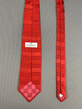 Load image into Gallery viewer, GIVENCHY Red 100% Silk GGGG TIE - Made in Italy
