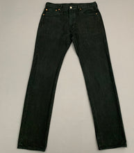 Load image into Gallery viewer, LEVI&#39;S 501 JEANS - Black Denim - Size Waist 34&quot; Leg 36&quot; - LEVIS - LEVI STRAUSS &amp; Co
