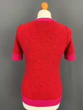 Load image into Gallery viewer, SONIA RYKIEL Merino Wool Blend Bow Detail JUMPER Size XS Extra Small - UK 8
