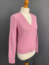 Load image into Gallery viewer, RALPH LAUREN CABLE KNIT JUMPER - 100% LAMBS WOOL - Women&#39;s Size XL - Extra Large
