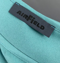 Load image into Gallery viewer, AIRFIELD TURQUOISE BLOUSE / TOP - Women&#39;s Size DE 42 - UK 14 - IT 46

