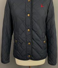 Load image into Gallery viewer, JACK WILLS Women&#39;s Blue QUILTED JACKET / COAT Size UK 10
