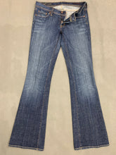 Load image into Gallery viewer, CITIZENS OF HUMANITY Blue Denim INGRID Flare JEANS Size Waist 27&quot; Leg 35&quot;
