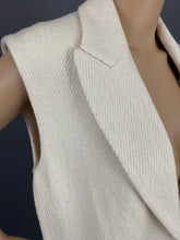Load image into Gallery viewer, ISABEL MARANT Virgin Wool &amp; Linen Sleeveless JACKET Size FR 34 - UK 6
