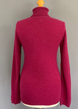 Load image into Gallery viewer, JOHN LEWIS 100% CASHMERE JUMPER - High Neck - Size UK 10 - S Small
