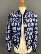 Load image into Gallery viewer, LOVE MOSCHINO Reversible BOMBER JACKET / COAT Size IT 40 - UK 8
