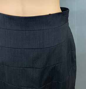 Vintage JIL SANDER Black Pencil SKIRT - Size DE 38 - UK 10