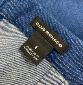 CLUB MONACO Blue SKIRT Size US 4 - UK 8