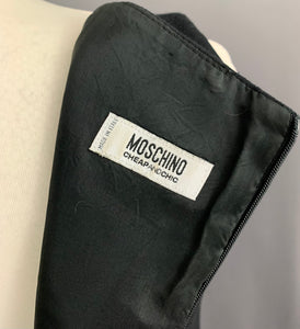 MOSCHINO CHEAPandCHIC BLACK DRESS - Women's Size IT 42 - UK 10